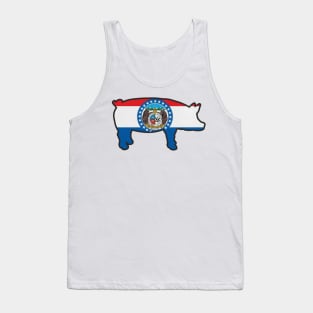 Missouri BBQ Pig MO Pride Tank Top